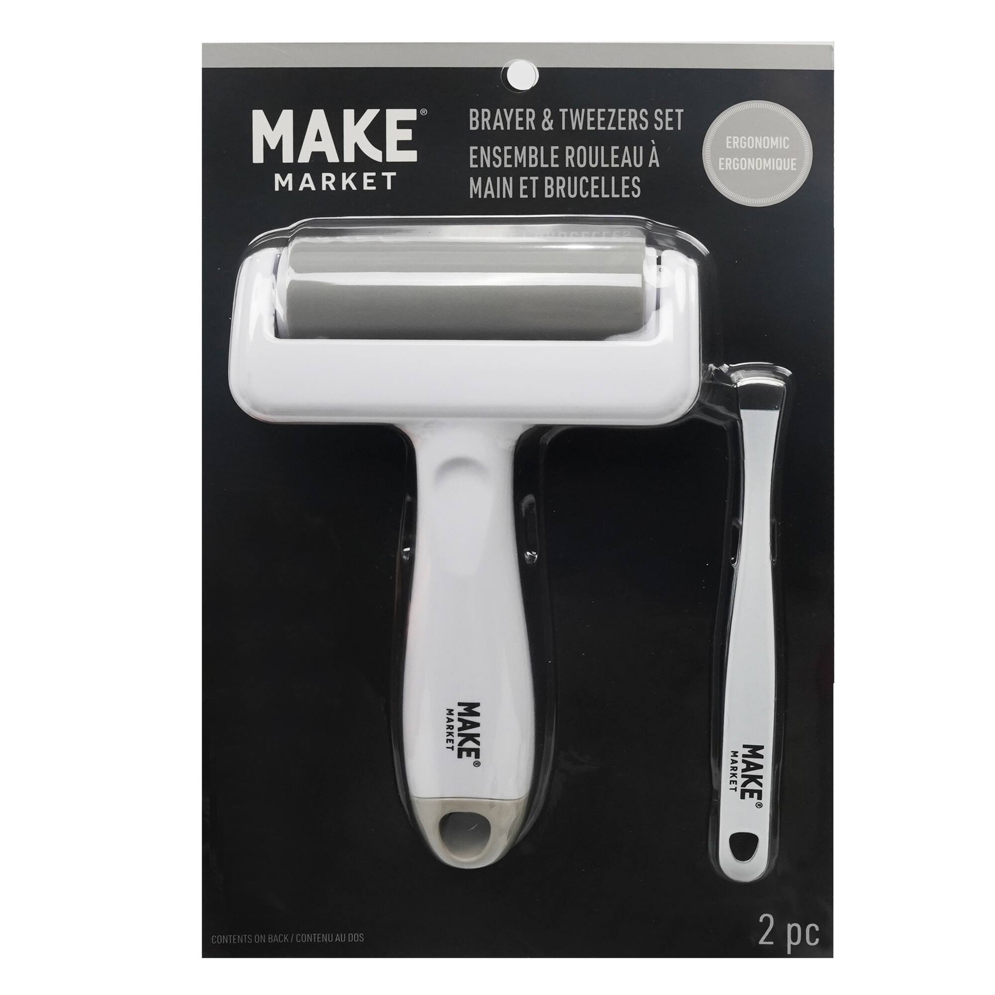 Brayer & Tweezers Set by Make Market®
